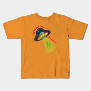 Alien X-mas Kids T-Shirt